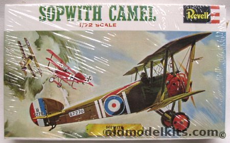 Revell 1/72 Sopwith Camel, H628 plastic model kit